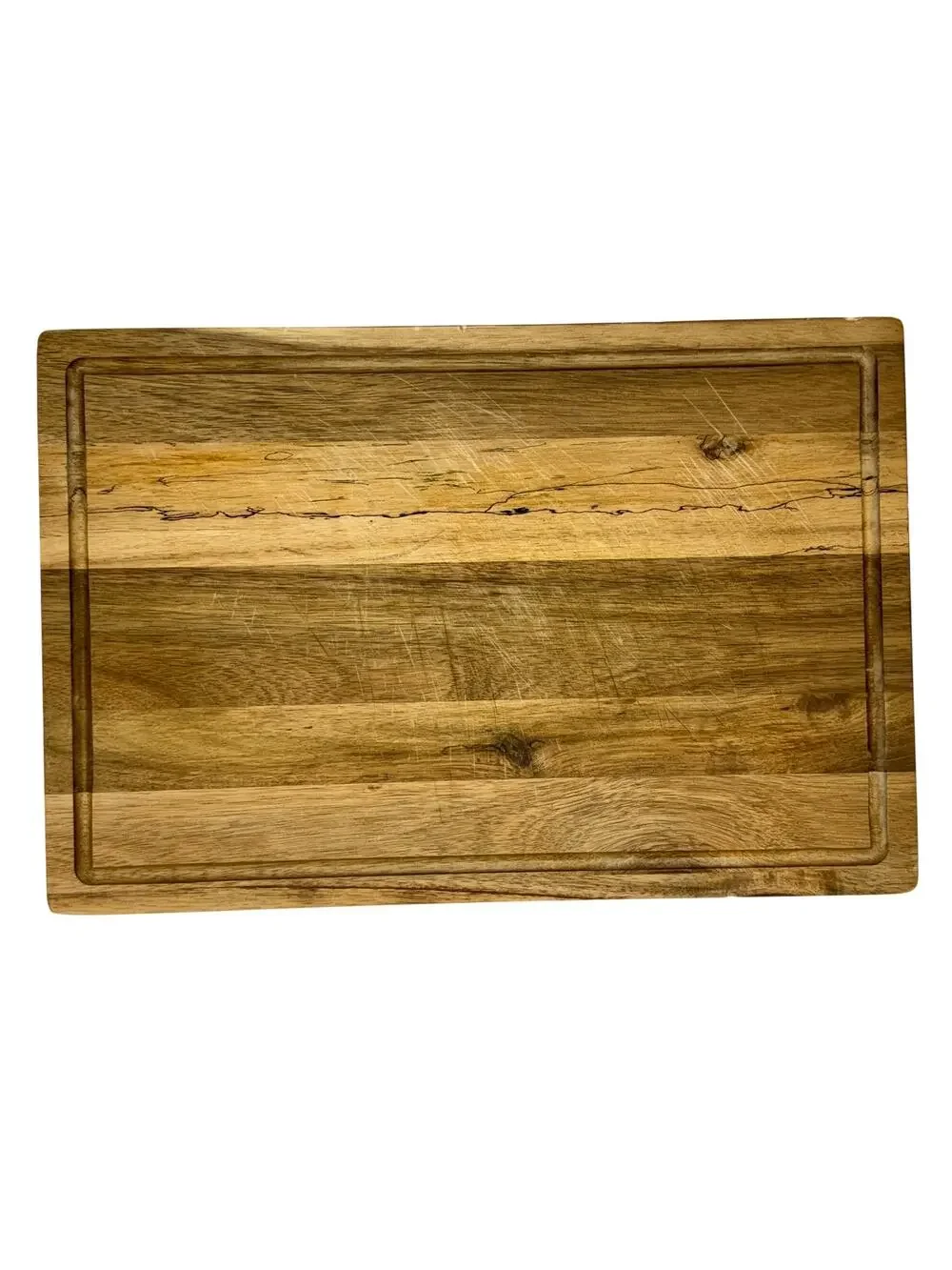 Dash of That Acacia Wood Cutting Board 18x13 Rustic Serving Board